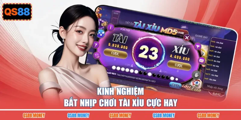Kinh nghiệm bắt nhịp chơi tài xỉu cực hay